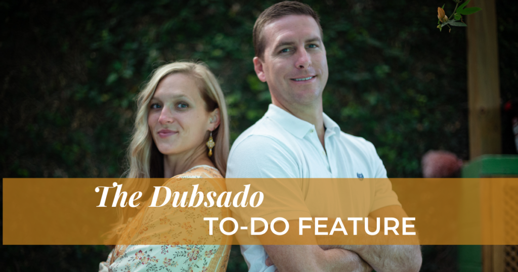 The Dubsado to-do feature