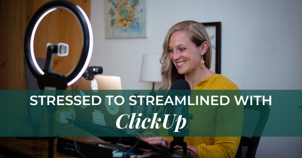 Go from stressed to streamlined with ClickUp in just one day!